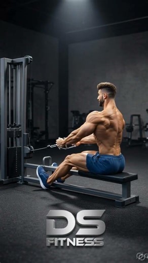Build a Massive Back with Seated Cable Rows 💪 | Perfect Form Guide #trending #viral