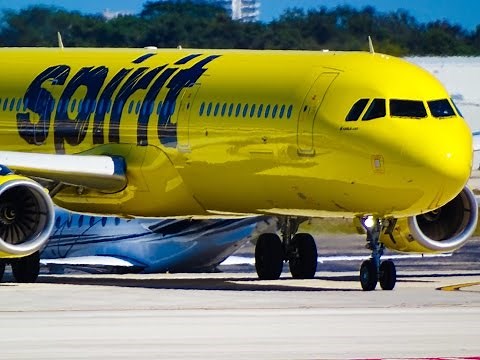 SPIRIT AIRLINES @ Fort Lauderdale-Hollywood International Airport