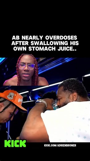 Is it time for Adrien Broner to seek serious help? • Follow for more #adrienbroner #nasty #puke #alcohol #reaction