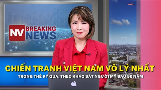Chiến tranh Việt Nam vô lý nhất trong thế kỷ qua, theo khảo sát người Mỹ sau 50 năm Một cuộc khảo sát độc quyền trên cả nước của Đại học Emerson về cảm nhận của người Mỹ về cuộc chiến này sau 50 năm đưa đến kết luận: Chiến tranh Việt Nam vô lý nhất trong thế kỷ qua #NgườiViệtOnline #tintứcthờisự Cập nhật tin tức nhanh nhất với chúng tôi/ Follow us on: Facebook: https://www.facebook.com/nguoivietdaily/ Youtube: https://www.youtube.com/user/NguoiVietOnline Ghi danh nhận email cập nhật tin tức hằng