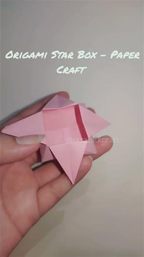 Origami Star Box - Paper Craft #starbox #artist #art #drawing #draw #color artreel
