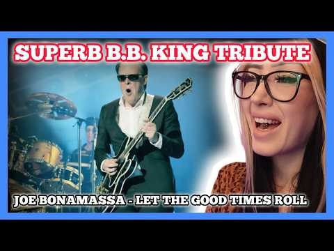 FEEL GOOD MUSIC | Joe Bonamassa - Let The Good Times Roll Live @ Greek Theatre reaction (B.B. King')