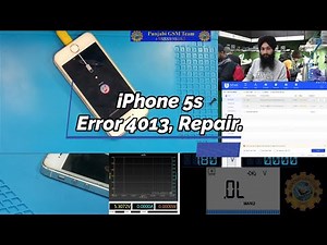 iPhone 5s Error 4013, Repair.