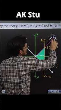 class 11 maths chapter 9 straight lines | trainagle fromed lines intersection of a line | Arun sir