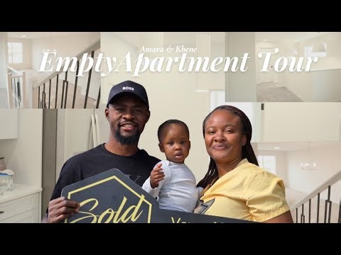 EMPTY APARTMENT TOUR | OUR BRAND NEW HOME IN CALGARY ALBERTA CANADA | Amara and Khene