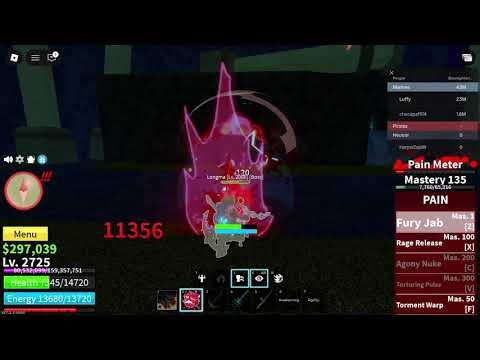 Mastering the NEW REWORKED PAIN FRUIT and SHOWCASE #viralvideo #bloxfruits