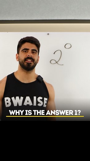 195K views · 7.8K reactions | Why Is Any Number To The Power 0 Equal To One? #neildoesmaths #maths #mathstutor #mathematics #powers | Neil Does Maths | Facebook