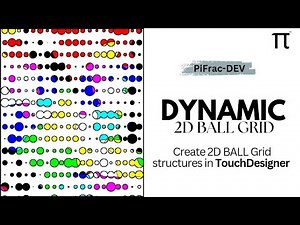 TouchDesigner Tutorial : Dynamic Ball Grid Visualization with Advanced Noise Effects |