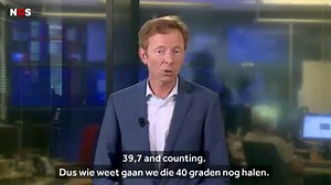 Eerst was het 42 graden, toen weer niet. Daarna waren we weer toch boven de 40 graden, maar op een andere plek. Hoe zit het nu met de hitte en hoe kon het KNMI een verkeerde temperatuur meten? Weerman Gerrit Hiemstra legt het uit in deze video. | NOS