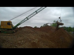 bucyrus erie 22b hi-walker dragline