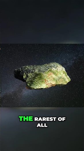 Priceless Meteorite: The Rarest Stone in the World! #shorts