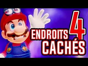 4 ENDROITS CACHÉS dans SUPER MARIO ODYSSEY
