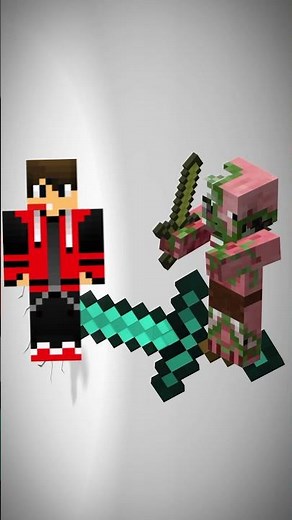 Epic dipic vs all mobs #epic #minecraft #vs #shorts