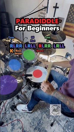Beginner Friendly Paradiddle Every Drummer Should Learn 🥁