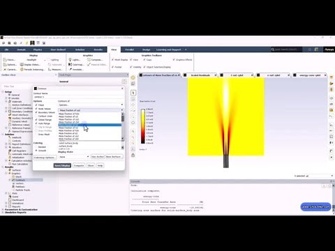 ANSYS Fluent Tutorial || Session 12 - Combustion