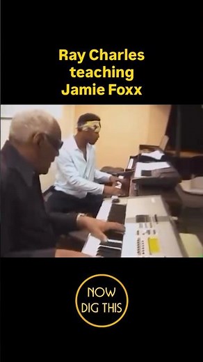 #Ray #Charles #teaching #Jamie #Foxx #piano #movie #raycharles #jamiefoxx #film #doc