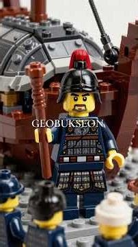 Korean Admiral's Secret Turtle Ships Destroyed Invaders #history #helpmemakethismakesense #lego