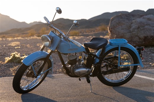 No Reserve: 1952 Harley-Davidson S-125