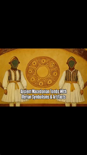 A terracotta figurine with a fustanella garment (i.e. a pleated skirt wore by a man) was found in Durrës, in present-day central Albania, dating back to the 4th century CE, clearly providing an early archaeological evidence of a fustanella. According to a hypothesis the fustanella was originally worn by the Illyrians. It has been claimed that in the 13th century the fustanella was a common dress for Dalmatian men, regarded as one of the Illyrian ancestors of the Albanians. Some scholars have hyp