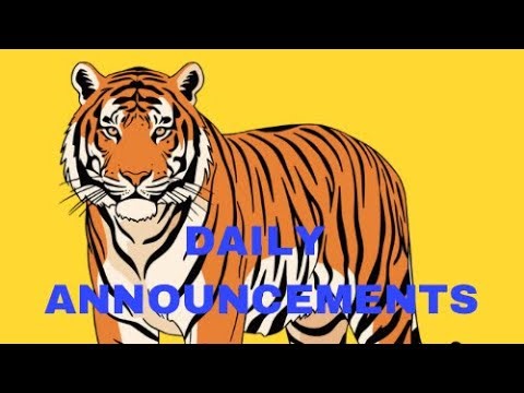 CHS Daily Announcements | Season 1: Episode 4 | Produced By CHS Media