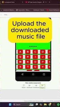 Christmas Word Game in MIT App Inventor 🎄 | Festive Colors + Music
