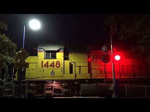 UP 1131 LRR45 Folsom Turn Local, Power Inn Station West Ped. Railroad Crossing, Sacramento CA