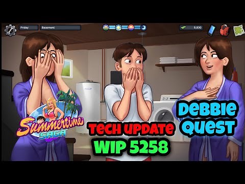 Summertime Saga 21.0.0 WIP 5258 Walkthrough: Debbie Quest Complete Guide