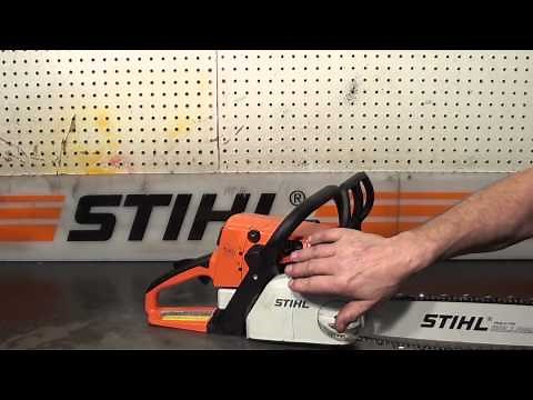 The chainsaw guy shop talk Stihl MS 250 C chainsaw 4 18