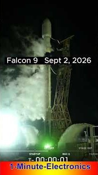 Yet Another Falcon 9 Flight - Sept 2, 2026 - Launch of 27 Satellites 🚀