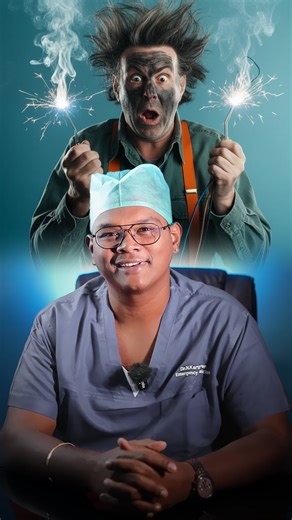 Karthikeyan Natarajamoorthy Bathra on Instagram: "One shock—>One second~>Life-changing consequences. Electric shock is not just a “small current” — it can cause heart rhythm problems, burns, nerve damage, and sudden collapse. In this reel, the doctor explains what really happens during an electric shock and the right first-aid steps that can save a life until emergency help arrives. ❌ Don’t touch the victim directly ✅ Cut off the power source 📞 Call emergency services immediately 👉 Save this r