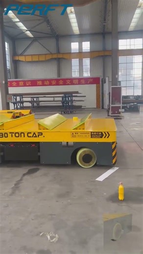 Need to Move 30-Ton Coils Securely? Our Dual-V Trackless Cart Locks & Transports in One Go.
