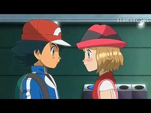 // Pokemon XYZ last episode // ash x serena full kiss //#pokemon #ashxserena
