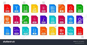 12  Thousand Zip File Format Icon Royalty-Free Images, Stock Photos & Pictures | Shutterstock