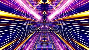 Abstract, Tunnel, Geometry. Free Stock Video