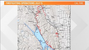 What's the newest battle plan for the County Fire