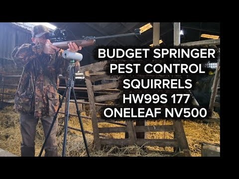 BUDGET SPRINGER PEST CONTROL SQUIRRELS HW99S ONELEAF NV500 