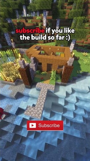Minecraft Starter Base 🚩 #minecraft