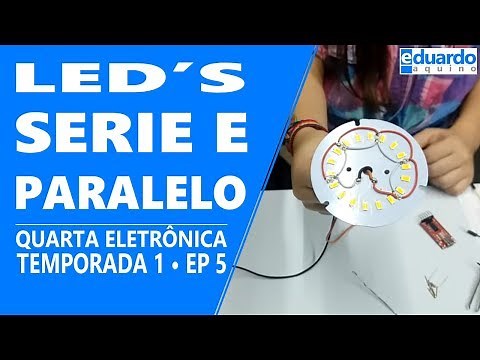 Connecting LEDs in Series and Parallel for a 12-volt LED Lamp