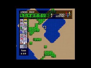 Sim City Super Nintendo (1991) - Gameplay video (SNES)