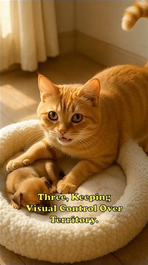 4 Smart Reasons Your Cat Chooses the Perfect Spot #catfacts #catbehavior #shorts