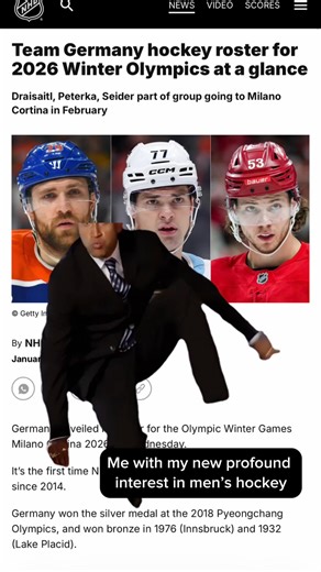 29K views · 190 reactions | Germany unveiled its Men’s hockey roster for the Olympic Winter Games 2026 and it's STACKED! It’s the first time NHL players will participate in the Olympics since 2014. Tune in to see NHL stars like Leon Draisaitl, Tim Stützle, and Moritz Seider play for Germany! ⭐ | German Embassy Washington | Facebook
