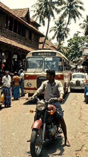 old kerala city in 90`s #kerala #oldcity #city #90s #shorts