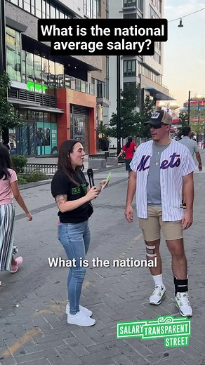 3.1M views · 10K reactions | What is the national average salary? What is the federal minimum wage in the U.S.? Sources: Indeed, U.S. DOL #salarytransparentstreet #salarytransparency #paytransparency #equalpay #averagesalary #ussalary #minimumwage #streetinterview #streettrivia | Salary Transparent Street | Facebook