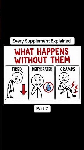 Why You Get Cramps During Training? Every Supplement Explained - Electrolytes. #fitness #supplement
