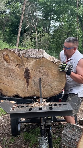 859K views · 4.9K reactions | Breaking Down A Big One #firewood #wood #maple | Back 40 Firewood | Facebook