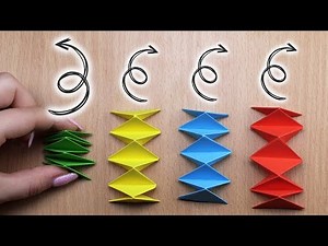 How To Make Origami Jumping Toy - Paper Toys by Origamiso