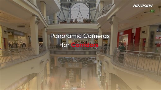 Hikvision on Instagram: "Introducing our compact, panoramic cameras, specifically designed for corridors. Offering seamless, dual-directional coverage with a single unit. Incorporating advanced AcuSense technology for instant focus on target objects. 📸. #PanoramicCoverage #CorridorSecurity"