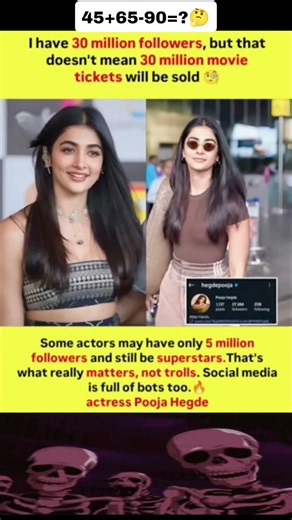 Pooja Hegde just dropped a massive reality check that every social media obsessed fan needs to hear🧐