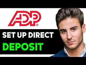 HOW TO SET UP DIRECT DEPOSIT ON ADP MOBILE 2025! (FULL GUIDE)