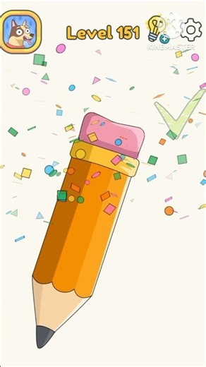 Dop 4: Draw one part - Gameplay walkthrough - Levels 151 # short video # viral